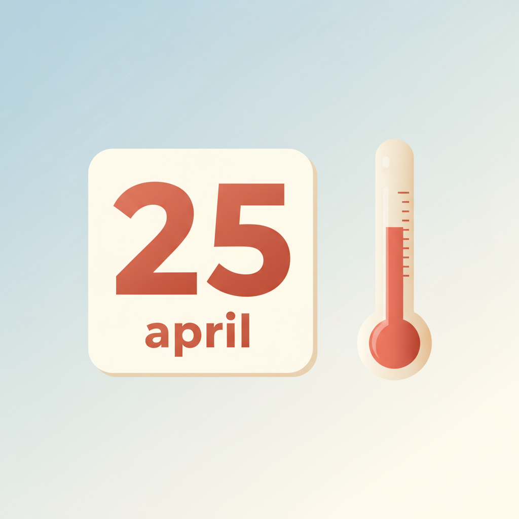 25 April