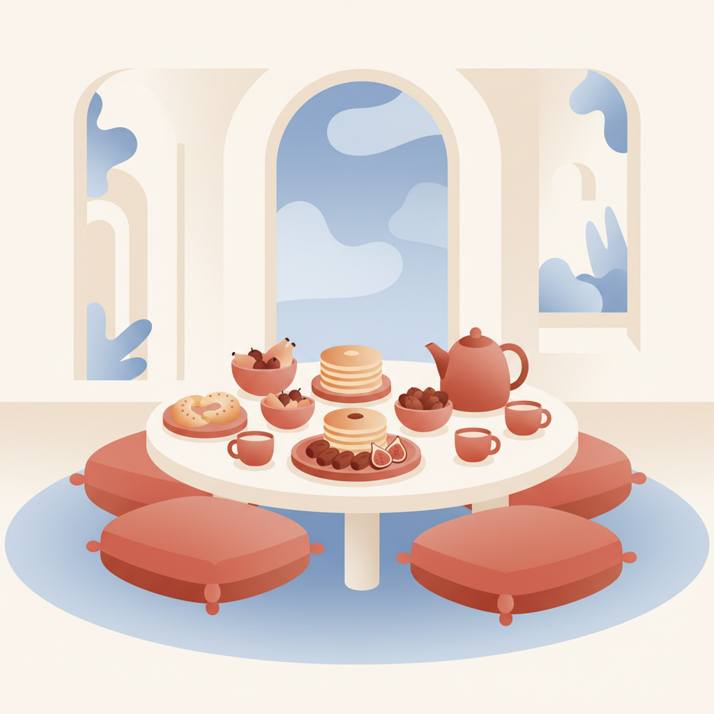 Eid-brunch med vännerna