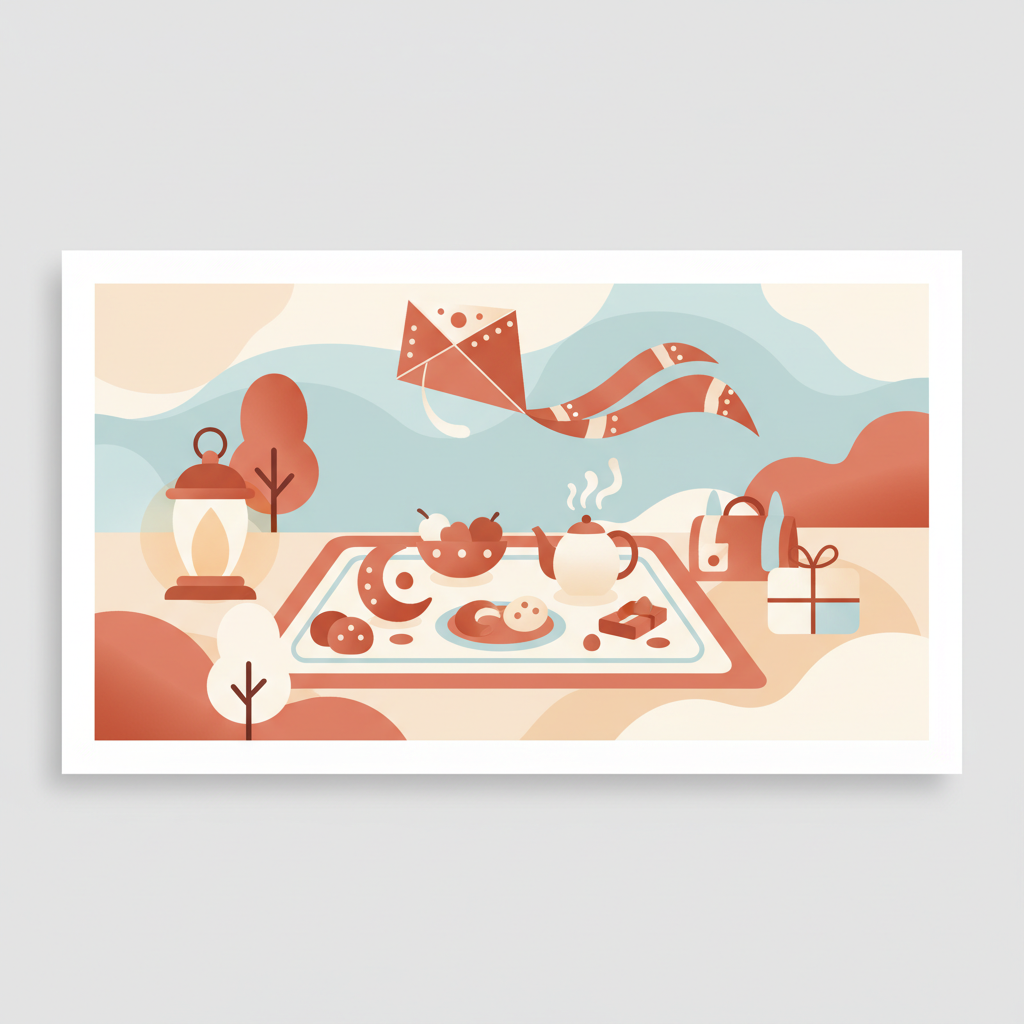 Eid-utflykt med familjen