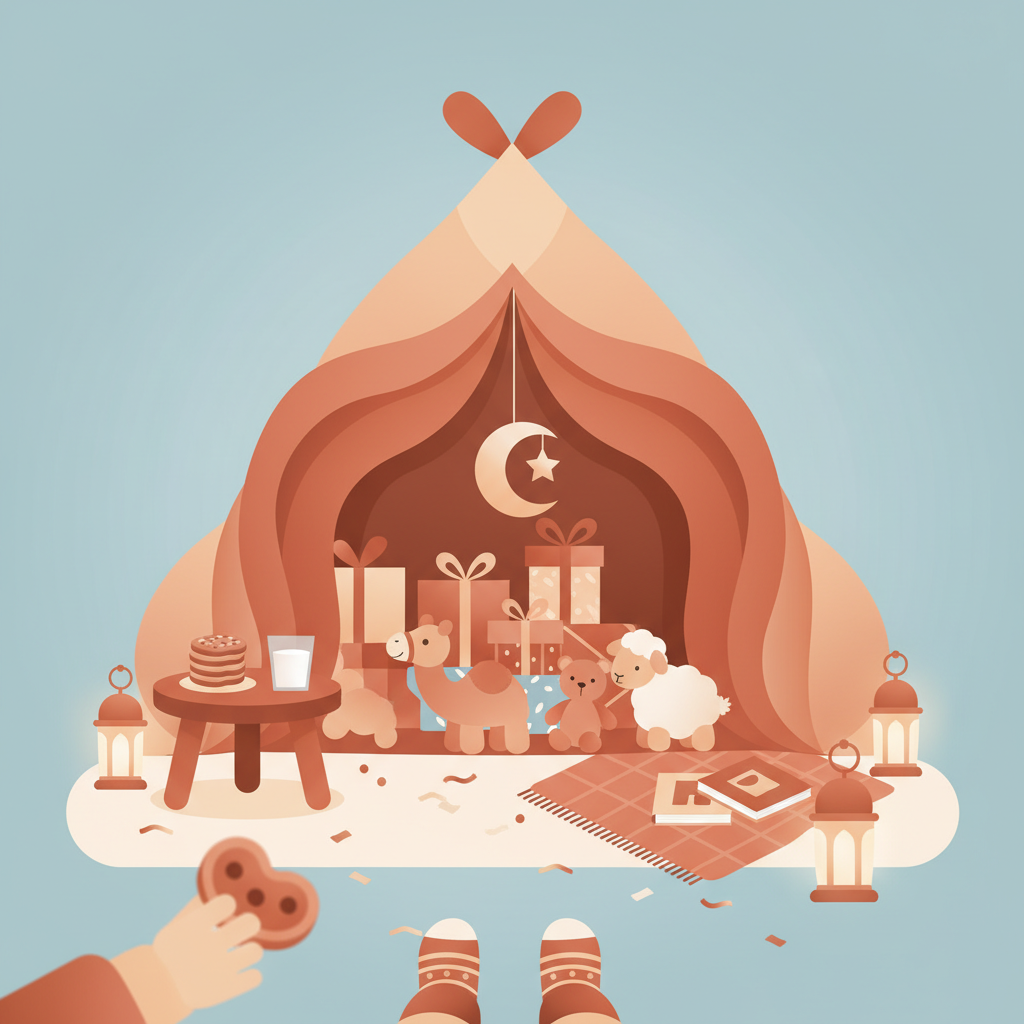 Eid-morgon för småbarn (0–5 år)