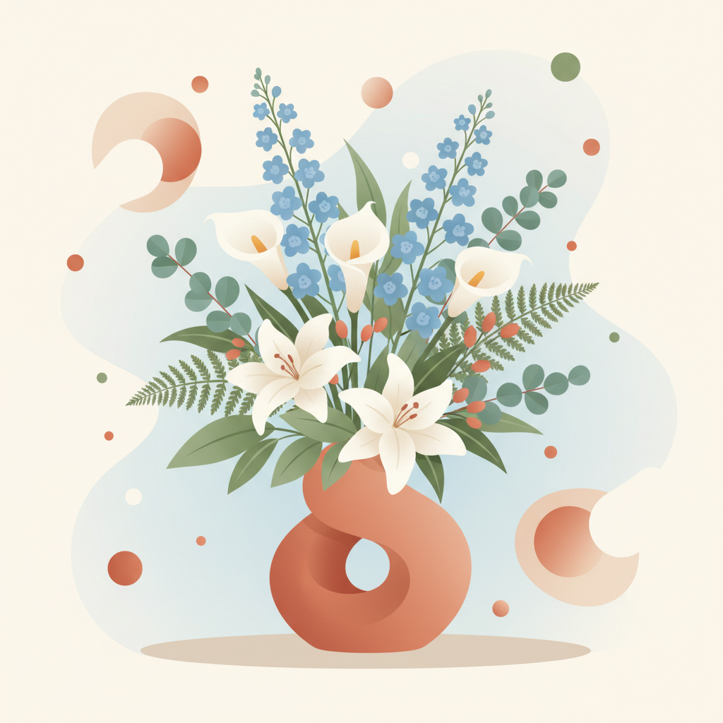 Blommor — illustration